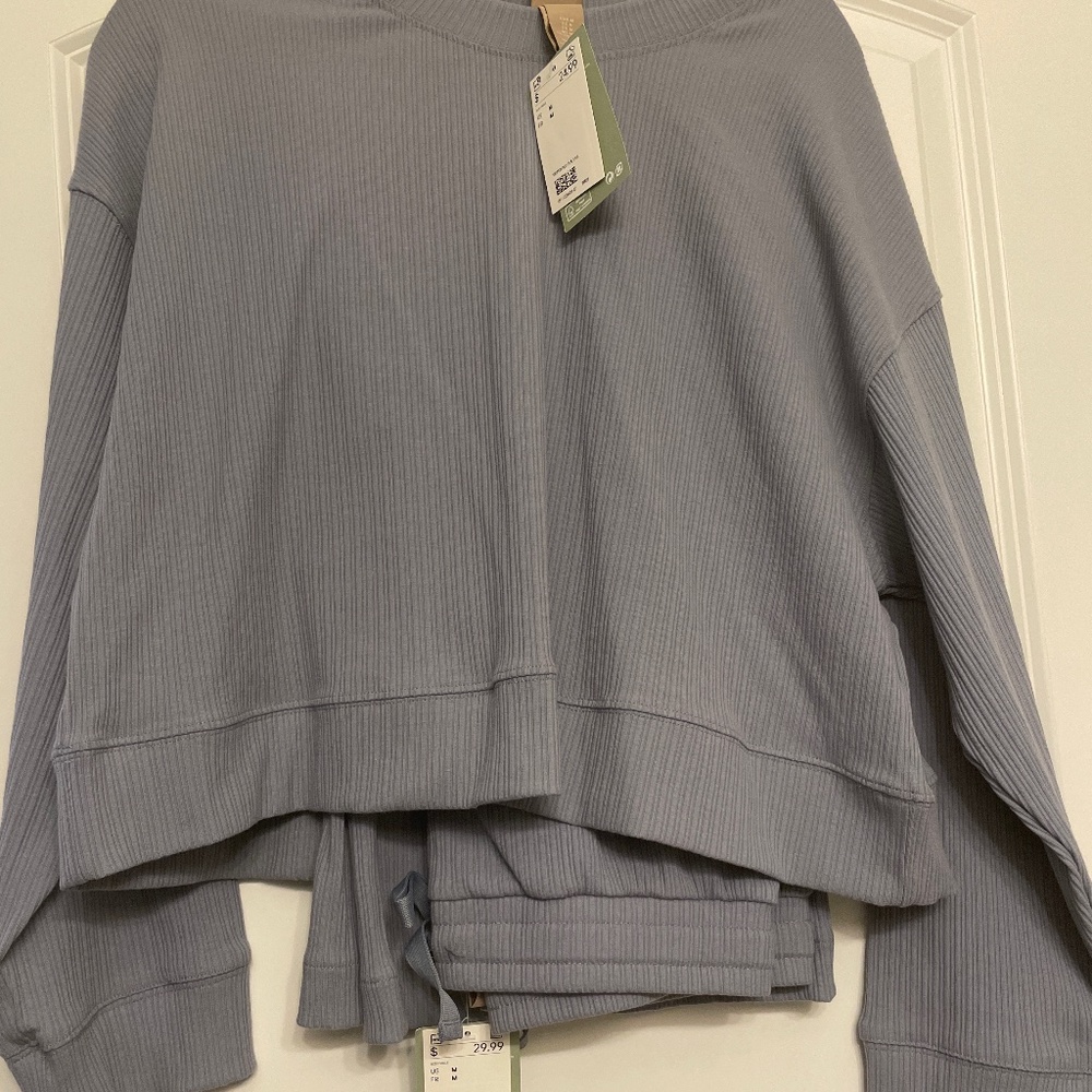 H&M Muted Blue Matching Set